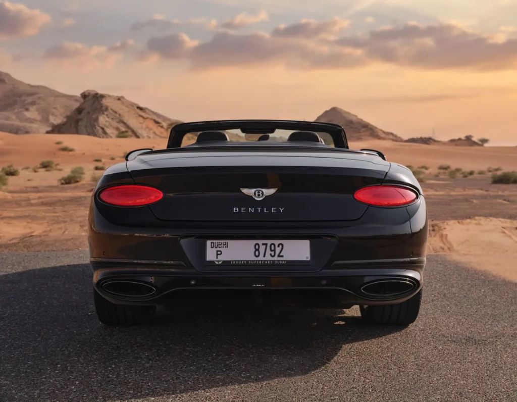 Rent Bentley GTC Dubai