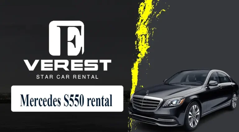 Mercedes S550 rental